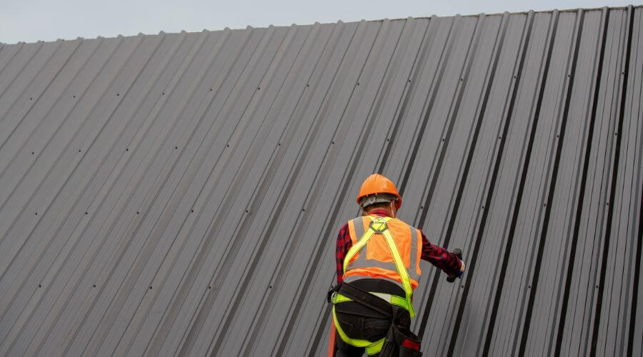 Professional metal roof installation services in Gresham, NE